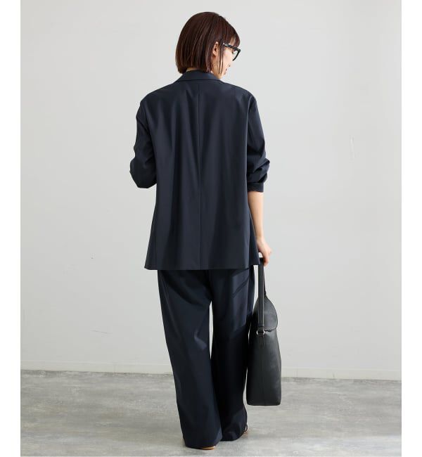 IENA「《セットアップ対応可》エアリーライトジャケット」|テーラードジャケット|