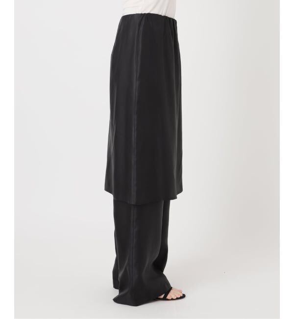 VERMEIL par iena「INSCRIRE アンスクリア Cupro Layered パンツ I26SS-PT186」|その他|