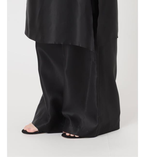 VERMEIL par iena「INSCRIRE アンスクリア Cupro Layered パンツ I26SS-PT186」|その他|