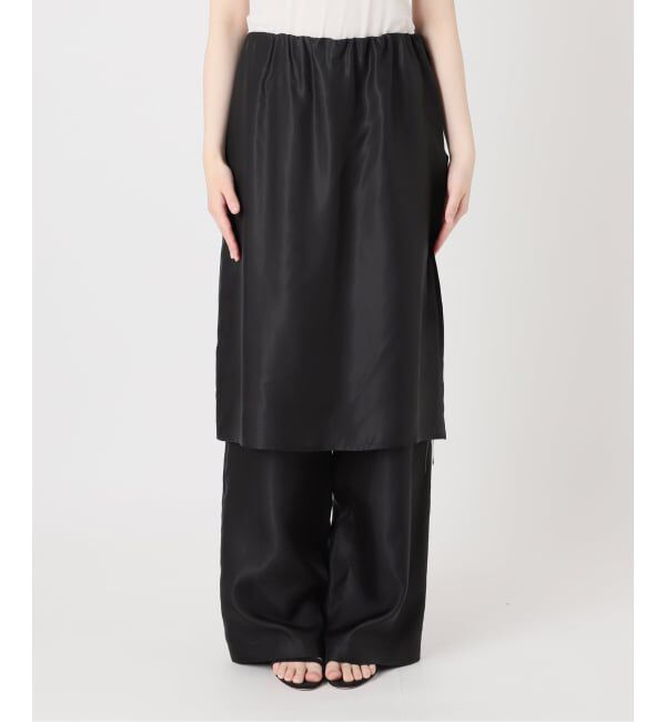 VERMEIL par iena「INSCRIRE アンスクリア Cupro Layered パンツ I26SS-PT186」|その他|