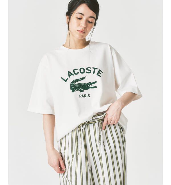 417 EDIFICE「【LACOSTE / ラコステ】 417別注 Print Tシャツ」|Tシャツ・カットソー|