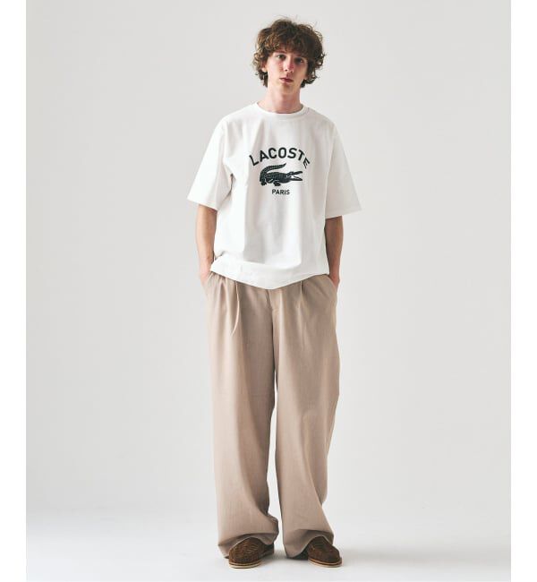 417 EDIFICE「【LACOSTE / ラコステ】 417別注 Print Tシャツ」|Tシャツ・カットソー|