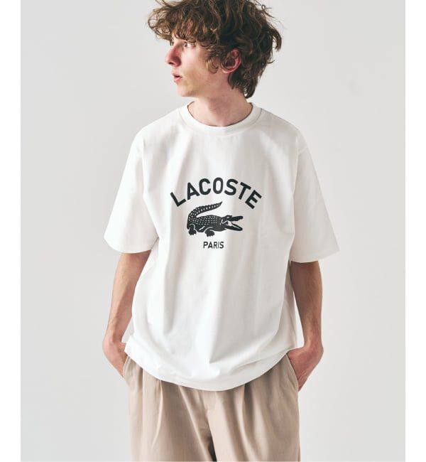 417 EDIFICE「【LACOSTE / ラコステ】 417別注 Print Tシャツ」|Tシャツ・カットソー|