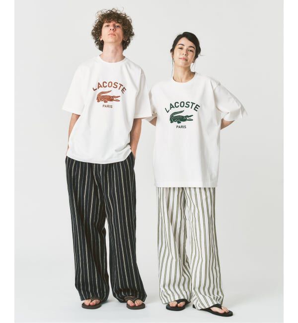417 EDIFICE「【LACOSTE / ラコステ】 417別注 Print Tシャツ」|Tシャツ・カットソー|