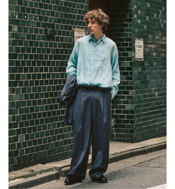 417 EDIFICE「NORMANDY LINEN / ノルマンディリネンシャツ」|シャツ・ブラウス|