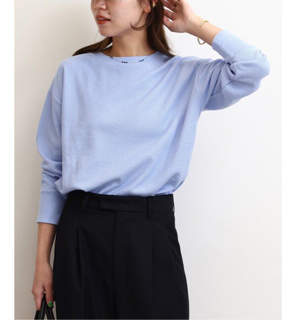JOURNAL STANDARD relume「《追加7》TCワッフルロングスリーブTシャツ」|Tシャツ・カットソー|