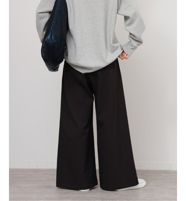 JOURNAL STANDARD relume「《追加5》ウォッシャブルサージストレッチタックワイドパンツ」|スラックス|