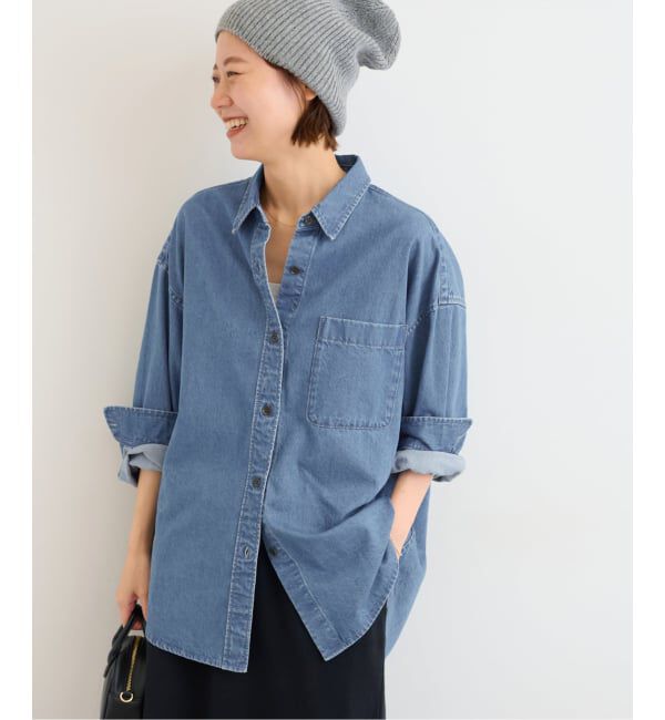 JOURNAL STANDARD relume「DENIMオーバーサイズシャツ」|シャツ・ブラウス|