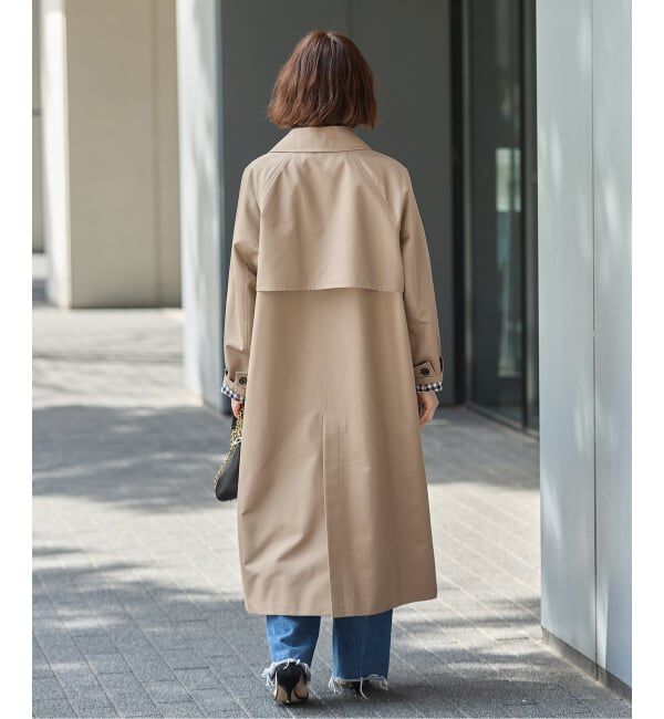 journal standard L'essage「【金子綾さん着用】【別注】Aquascutum&times;LESSAGE ステンカラーコート」|ステンカラーコート|