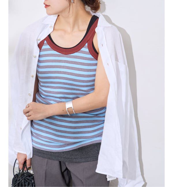 JOURNAL STANDARD「別注【MILLER/ミラー】 for JSリブタンクトップ ２枚セット」|タンクトップ|