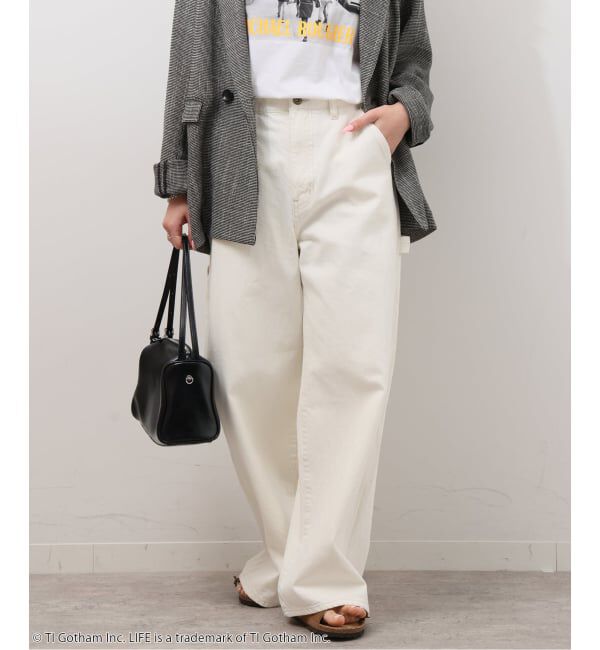 JOURNAL STANDARD relume「ルーズストレートペインターデニム」|デニム|