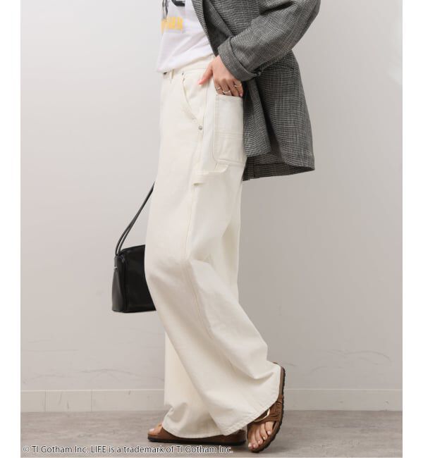 JOURNAL STANDARD relume「ルーズストレートペインターデニム」|デニム|