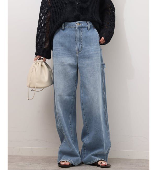 JOURNAL STANDARD relume「ルーズストレートペインターデニム」|デニム|ブルー