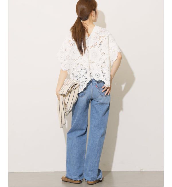 JOURNAL STANDARD relume「《WEB限定追加予約》【TORRAZZO DONNA/トラッゾドンナ】クロシェポンチョ」|ニット・セーター|