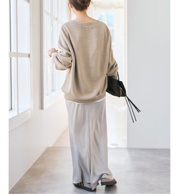 Spick and Span「《26SS 新作/追加 》 ニュアンスコクーンバルキーニット」|ニット・セーター|