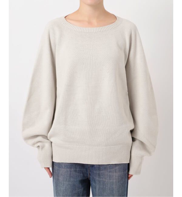 Spick and Span「《26SS 新作/追加 》 ニュアンスコクーンバルキーニット」|ニット・セーター|