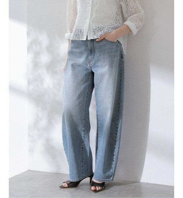 「【洗える】ROLLA'S/ローラス GIGI BARREL DENIM」|デニム|