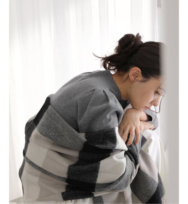  「【洗える】ウォッシャブルギャザースリーブプルオーバー」|ニット・セーター|