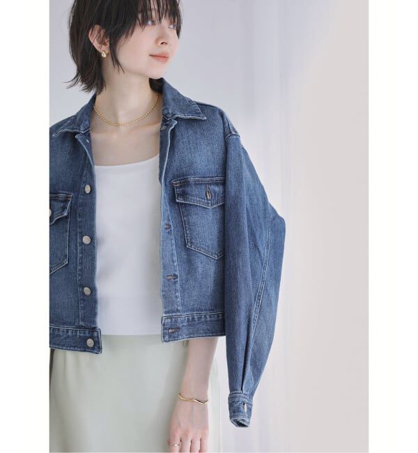  「【洗える】Healthy Denim /ヘルシーデニム　Dates」|デニムジャケット|ブルー