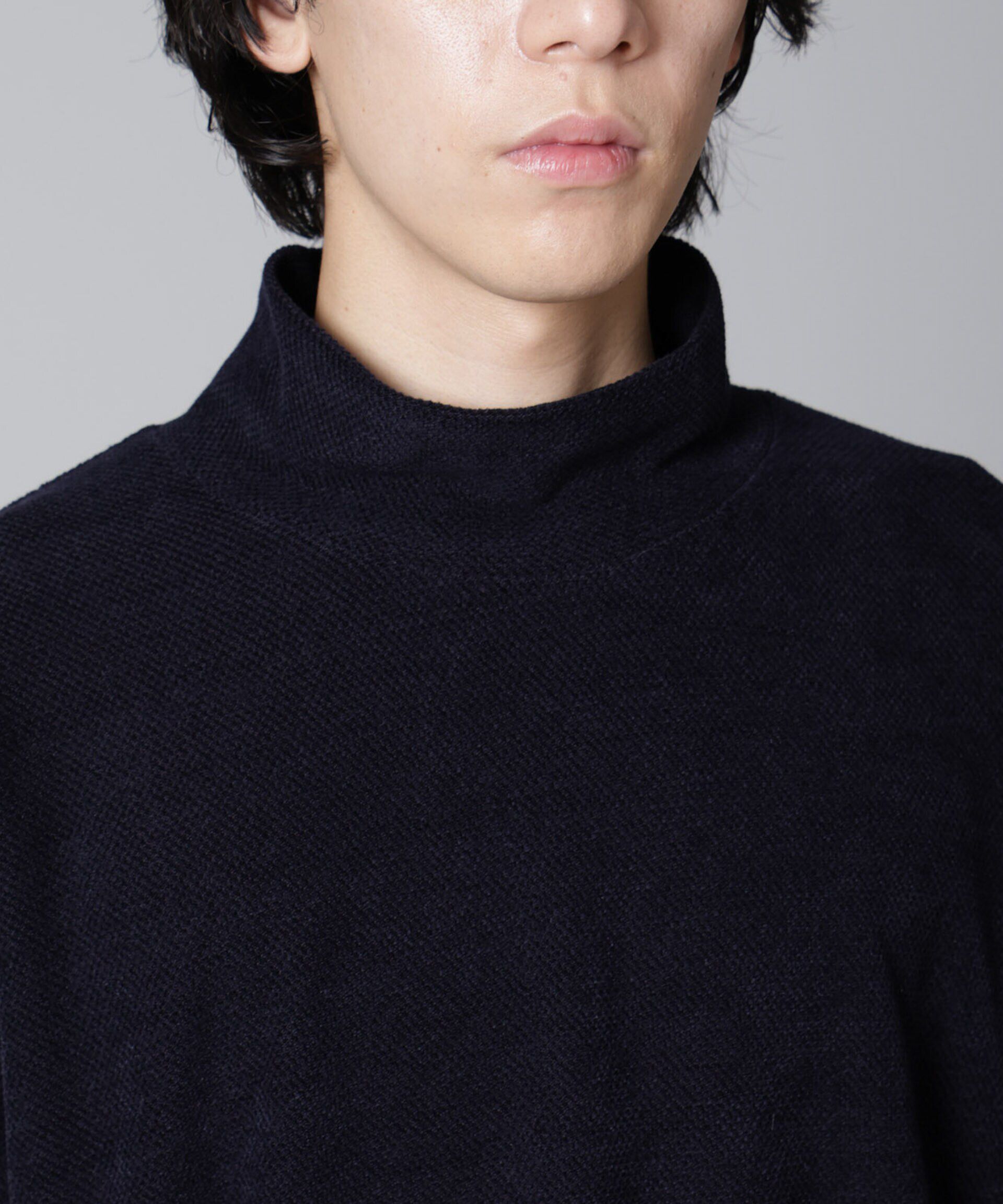 nano･universe「モールライクハイネックプルオーバー 長袖」|Tシャツ・カットソー|