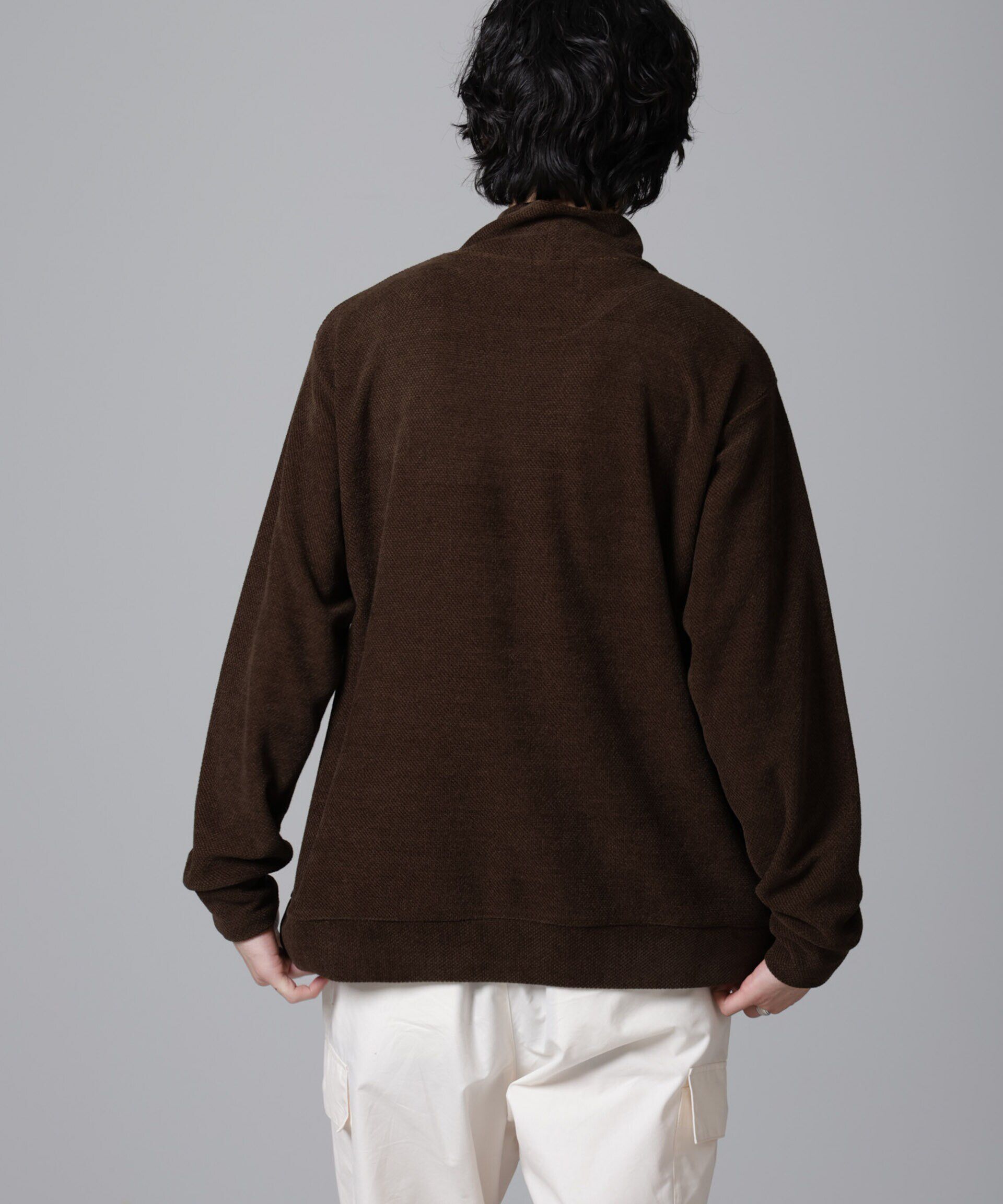 nano･universe「モールライクハイネックプルオーバー 長袖」|Tシャツ・カットソー|