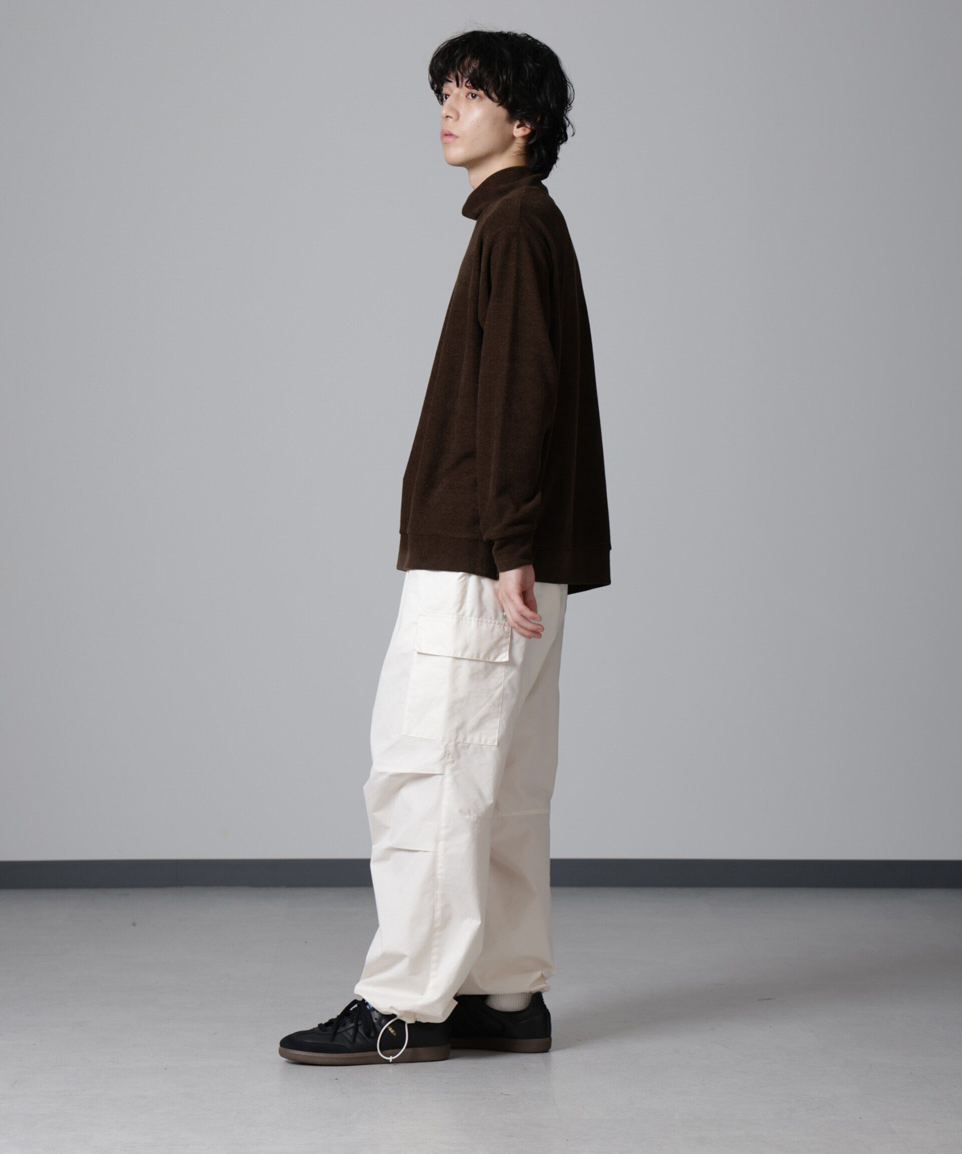 nano･universe「モールライクハイネックプルオーバー 長袖」|Tシャツ・カットソー|