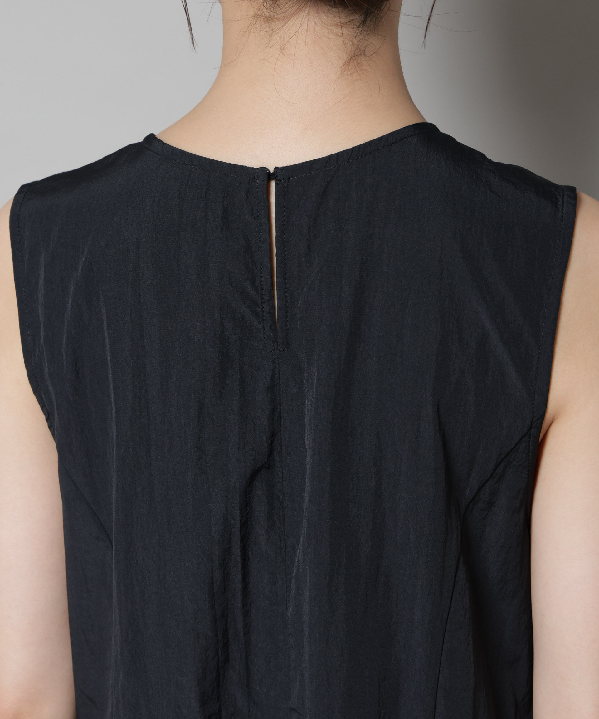 nano･universe「サイドギャザーナイロンワンピース」|ワンピース|