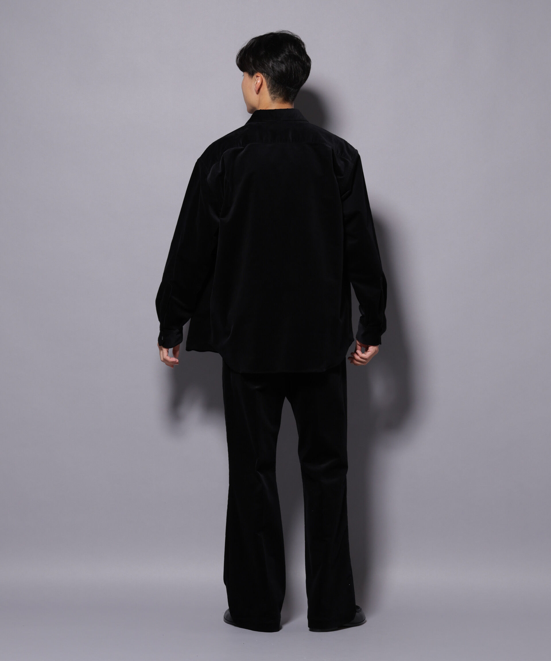 nano･universe「AIRコーデュロイ ライトフレアパンツ/STRETCH（セットアップ可）」|チノ|