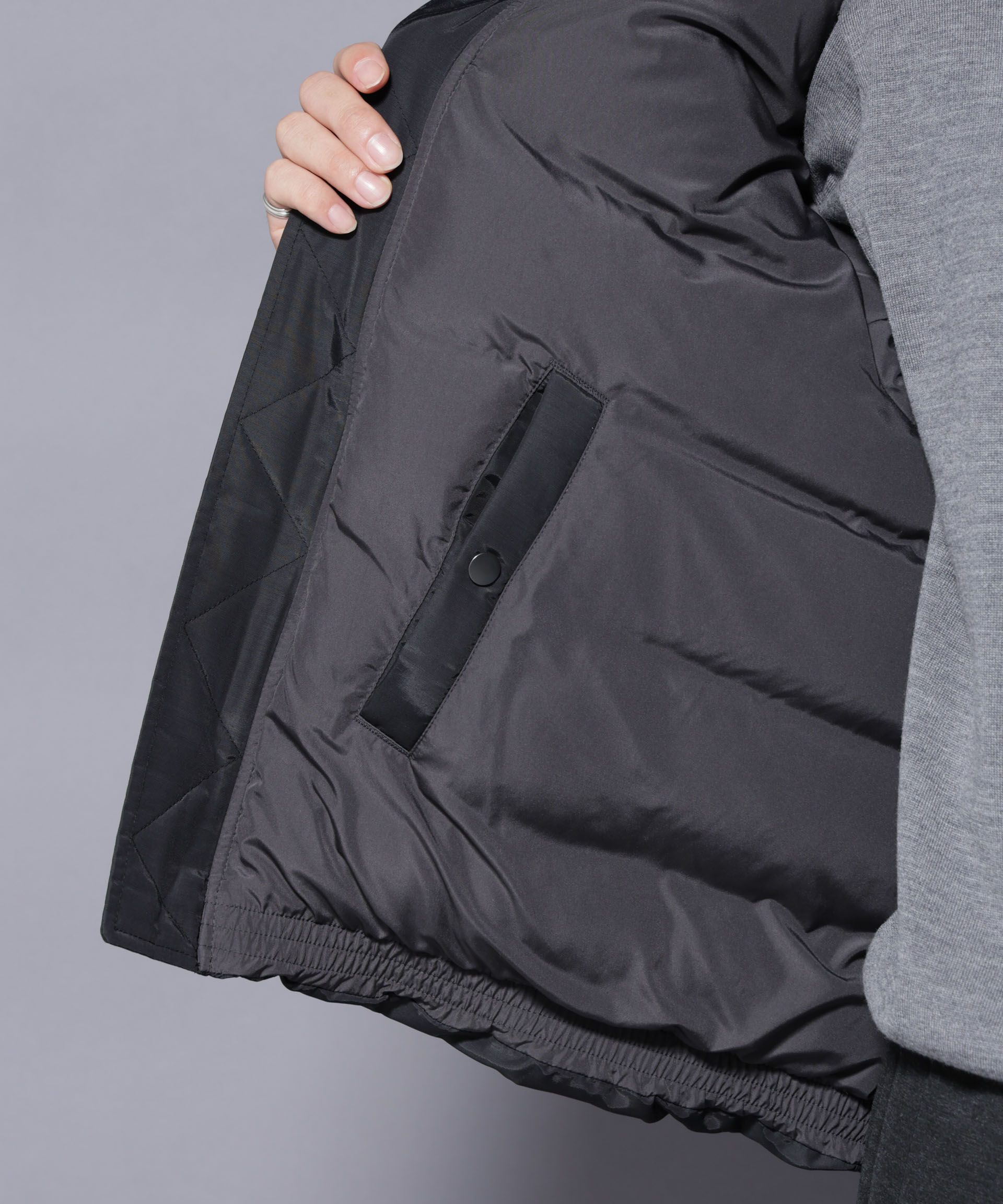 nano･universe「｢OGAWA PRODUCTS｣anewdown(R) スタンドダウン 難燃性、撥水」|ダウン|