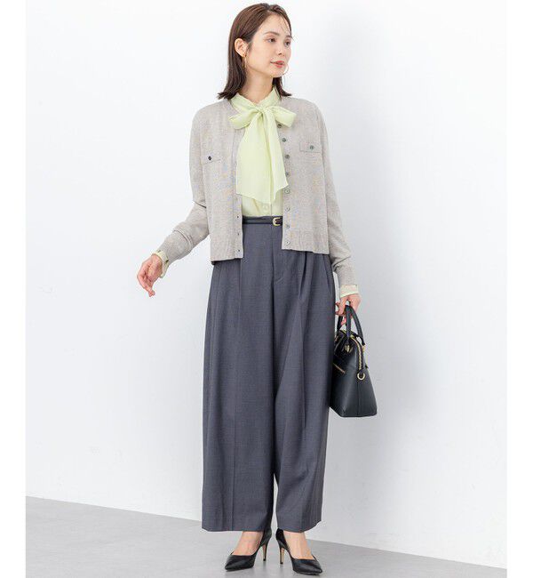 組曲「【加藤ローサさん着用】ハンサムツイルカーヴィーパンツ」|その他|