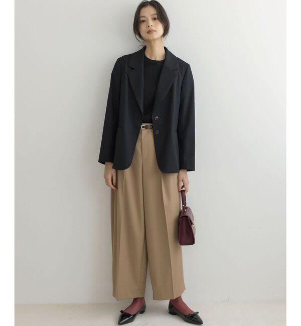 組曲「【加藤ローサさん着用】ハンサムツイルカーヴィーパンツ」|その他|