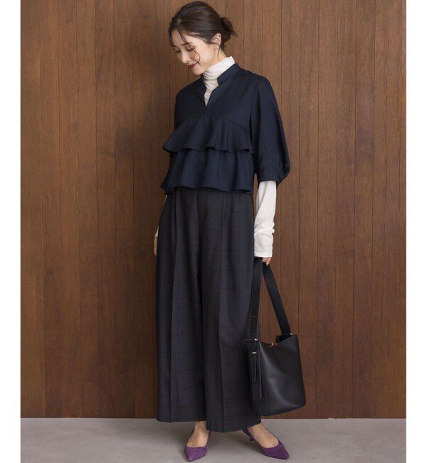 組曲「【加藤ローサさん着用】ハンサムツイルカーヴィーパンツ」|その他|