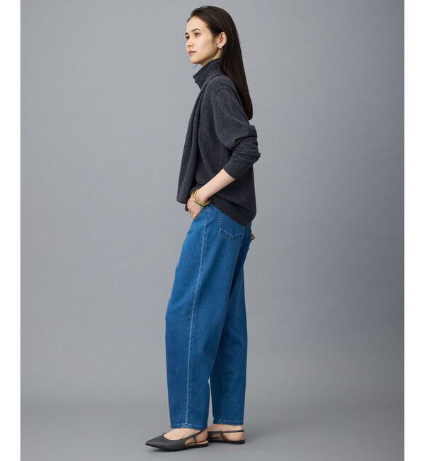 自由区「ウスカルデニムダーツカーブ パンツ」|デニム|