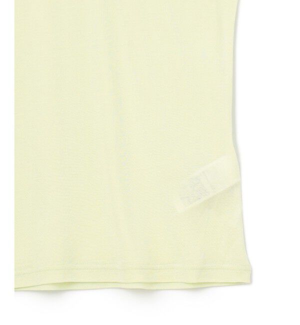BEIGE,「Washable Silk / Sleeveless T スリーブレスTシャツ」|Tシャツ・カットソー|
