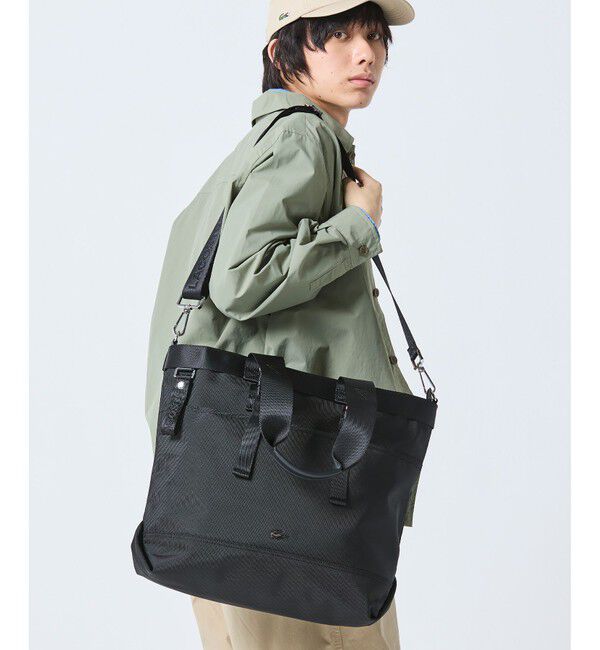 LACOSTE「コメ PCポケットラージトートバッグ」|トートバッグ|
