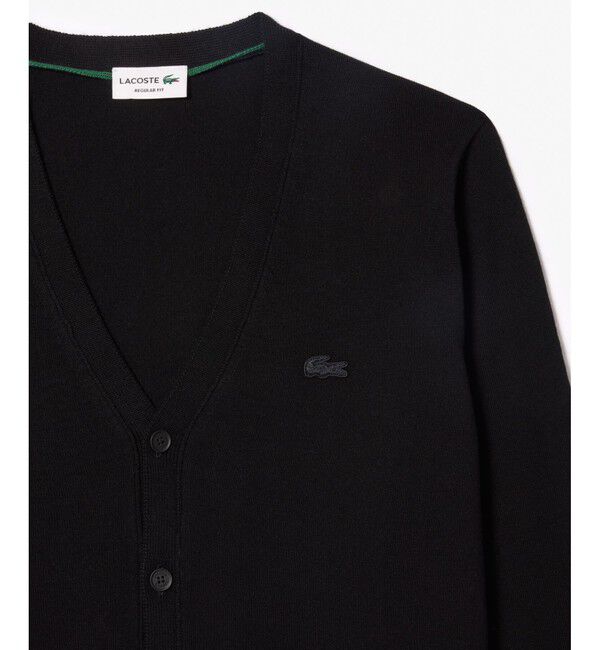 LACOSTE「エッセンシャルメリノウールカーディガン」|カーディガン|