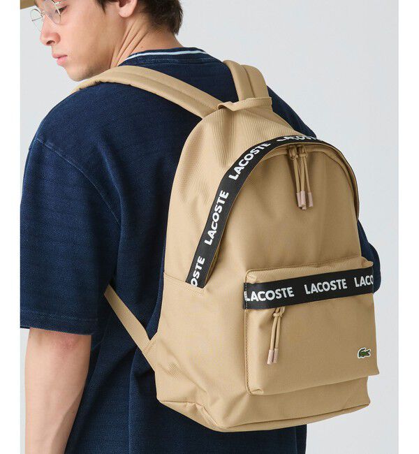 LACOSTE「ネオクロコ ロゴデイパック / バックパック / リュックサック」|リュック|