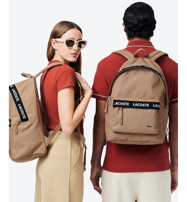 LACOSTE「ネオクロコ ロゴデイパック / バックパック / リュックサック」|リュック|