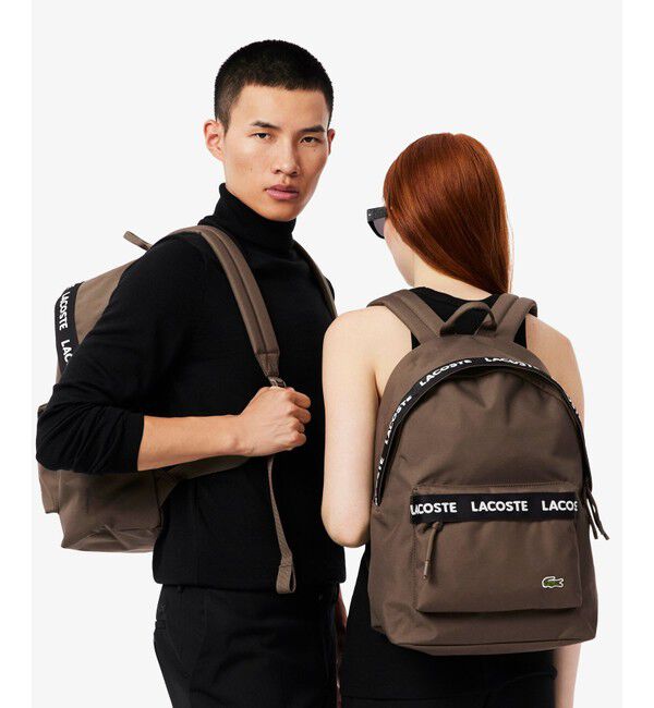 LACOSTE「ネオクロコ ロゴデイパック / バックパック / リュックサック」|リュック|