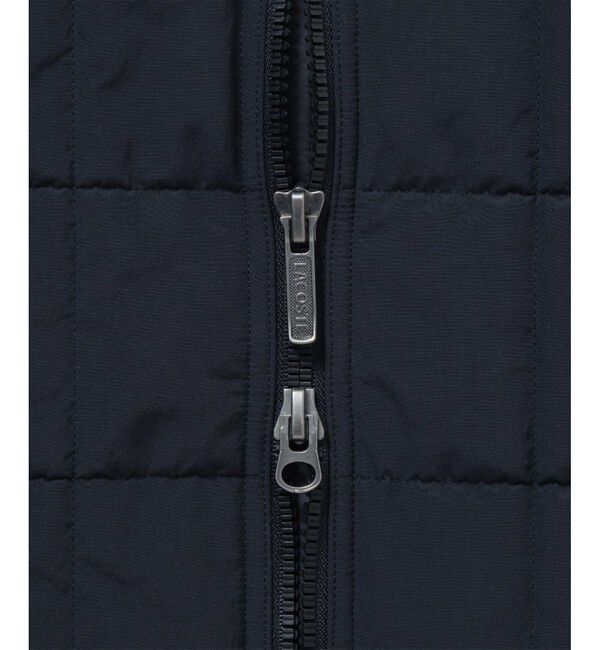 LACOSTE「撥水 防風 2WAY 袖 着脱可 キルティング ナイロンダウンジャケット / キルティングベスト」|ブルゾン・スタジャン|