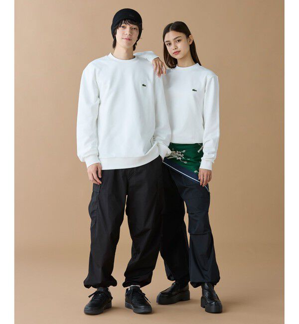 LACOSTE「エッセンシャルクルーネックスウェット」|スウェット・ジャージ|