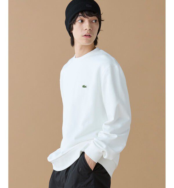 LACOSTE「エッセンシャルクルーネックスウェット」|スウェット・ジャージ|