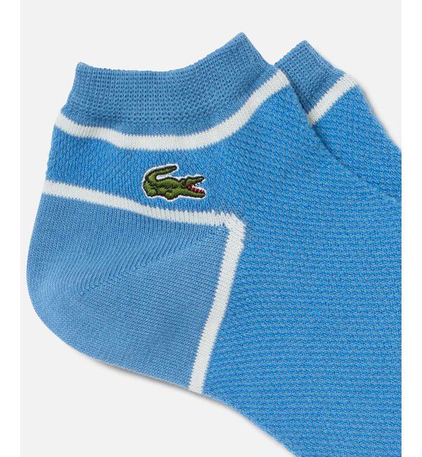 LACOSTE「鹿の子地アンクルソックス」|ソックス|