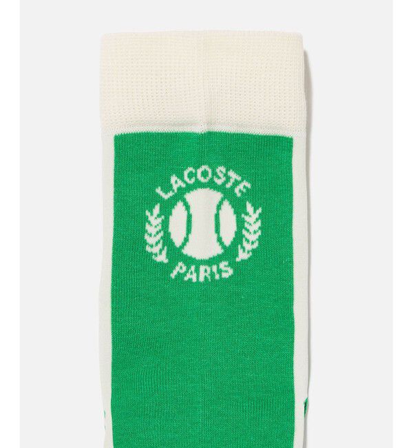 LACOSTE「テニスボールジャカードソックス」|ソックス|