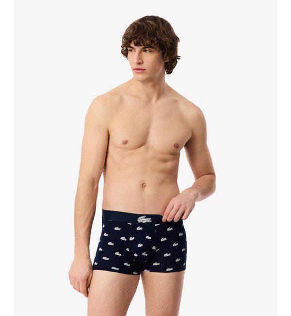 LACOSTE「３パッククロコダイルプリントトランクショーツ/ ボクサーパンツ」|インナー|