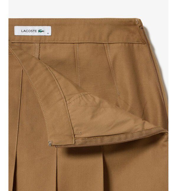 LACOSTE「ミディプリーツスカート」|スカート|