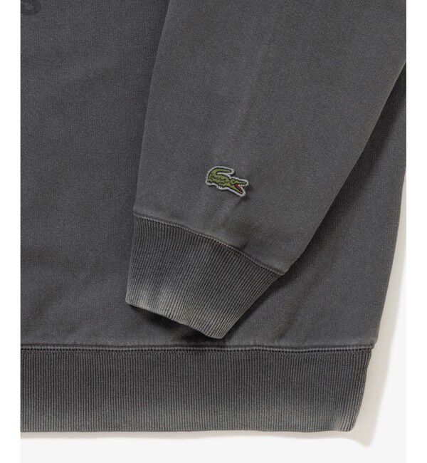 LACOSTE「ヴィンテージエフェクト ロゴクルーネックスウェット」|スウェット・ジャージ|