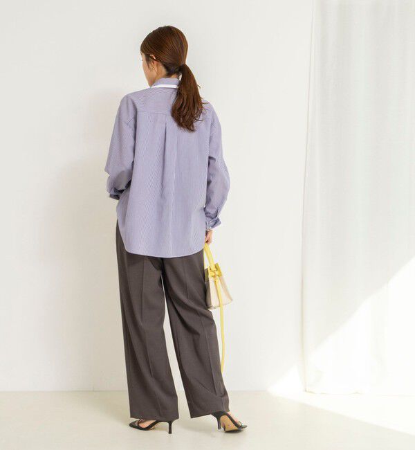 NOLLEY'S「ウォッシャブルドライツイルワイドパンツ」|その他|