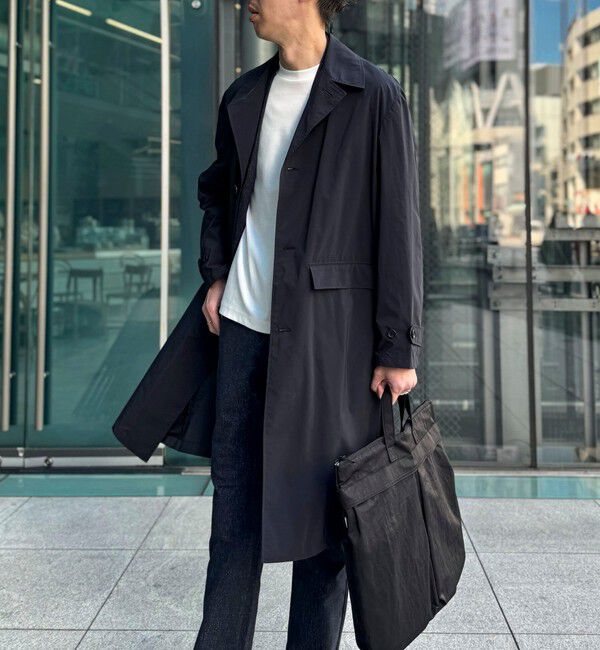 NOLLEY'S goodman「《ビジカジ対応》【ダントツ撥水】ステンカラーコート 26SS」|ステンカラーコート|