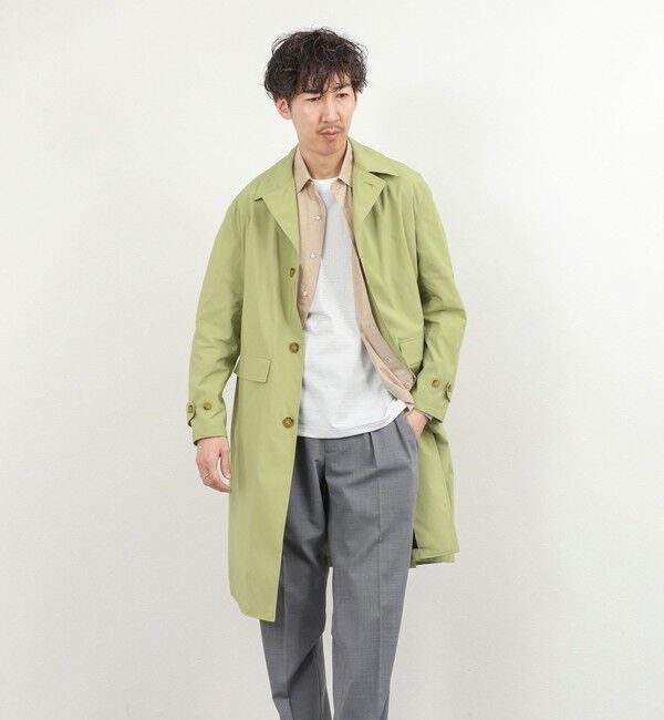 NOLLEY'S goodman「《ビジカジ対応》【ダントツ撥水】ステンカラーコート 26SS」|ステンカラーコート|
